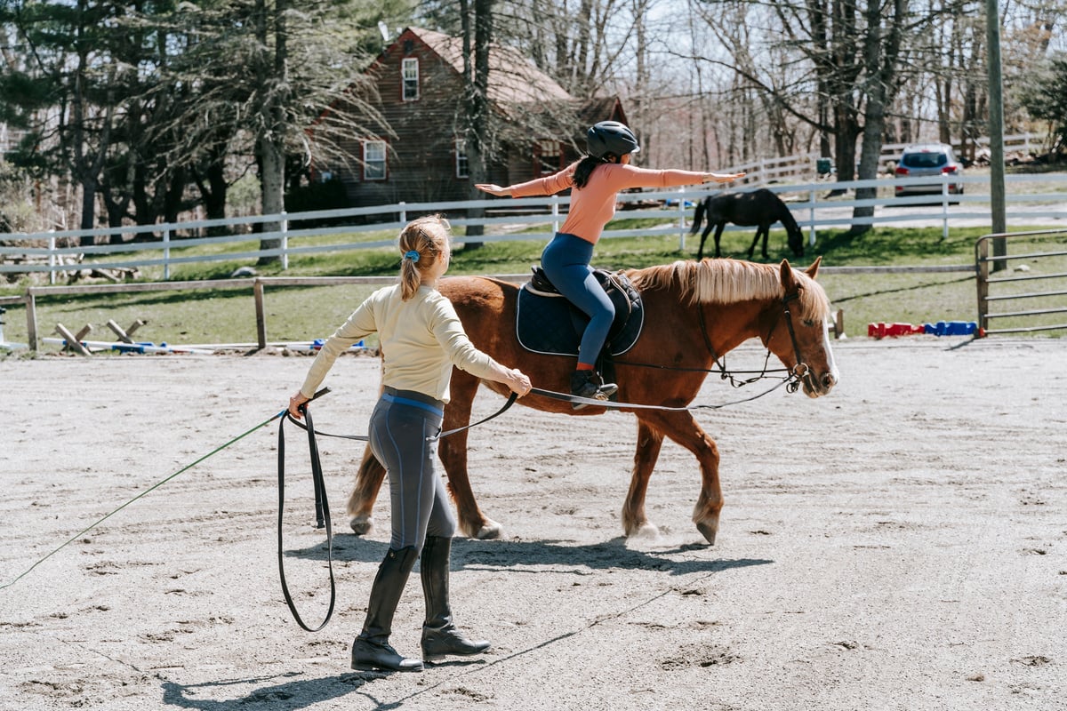 Horseback Riding Lesson 